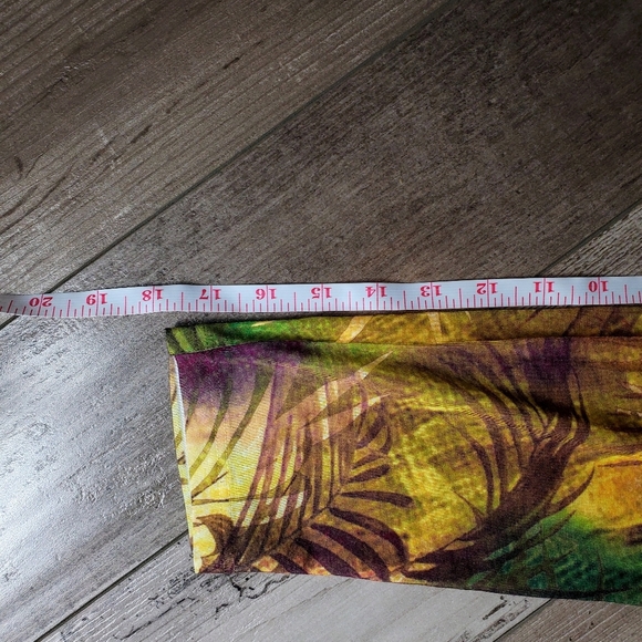 CHICO'S Tropical Paradise Parrot Rhinestone Sparkle 3/4 Sleeve Blouse Size 0 EUC - Picture 10 of 16